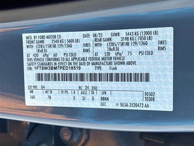 Certified 2023 Ford F350 Platinum w/ Tremor Off-Road Package AWD/4WD image 35