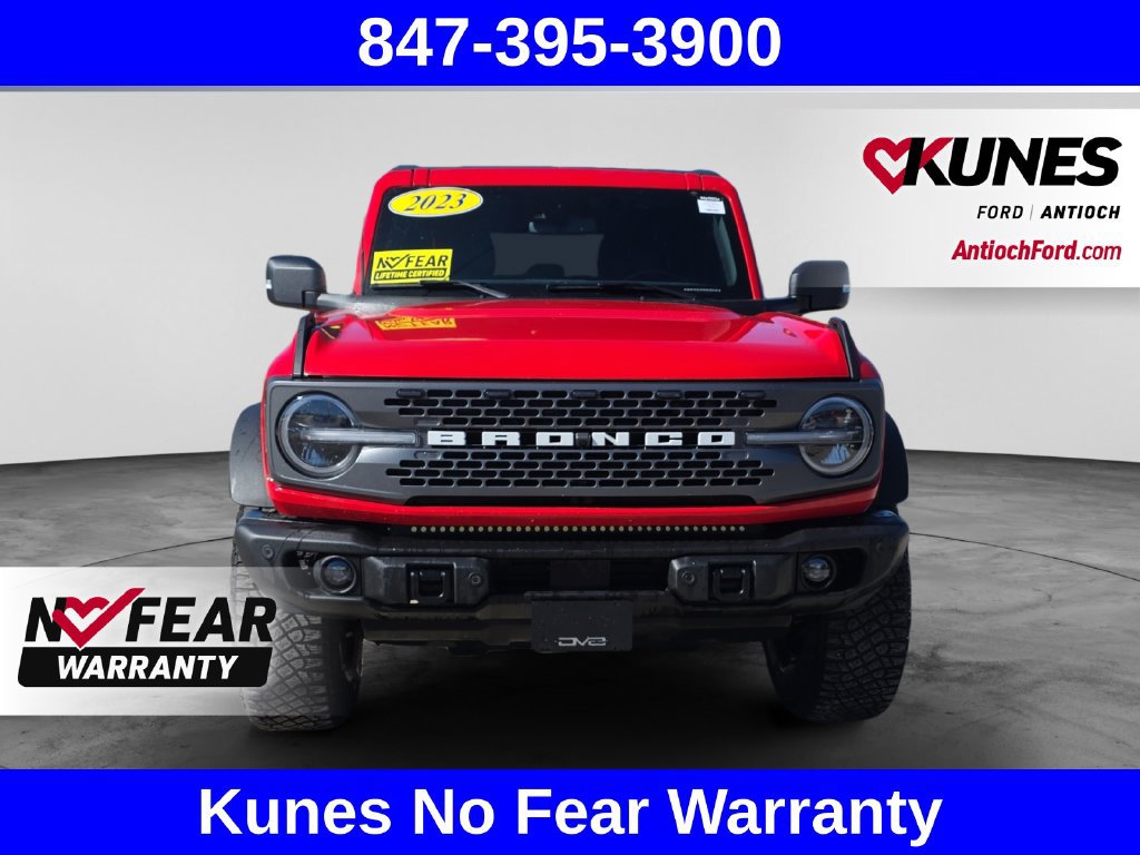 Certified 2023 Ford Bronco Badlands w/ Sasquatch Package AWD/4WD image 2