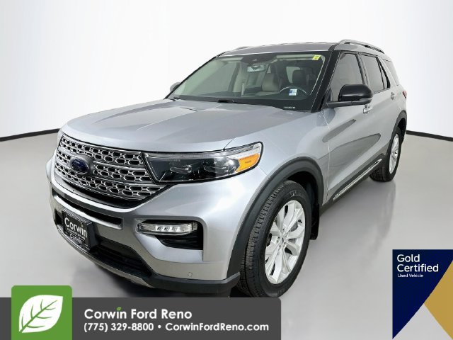 Certified 2022 Ford Explorer Limited w/ Class IV Trailer Tow Package AWD/4WD image 3