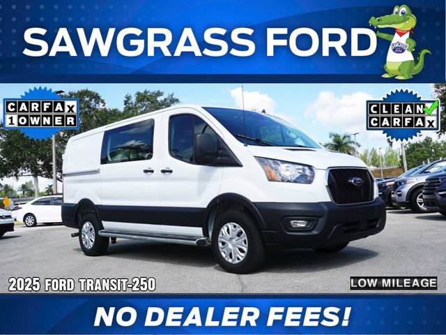 Certified 2025 Ford Transit 250 Low Roof w/ Exterior Upgrade Package