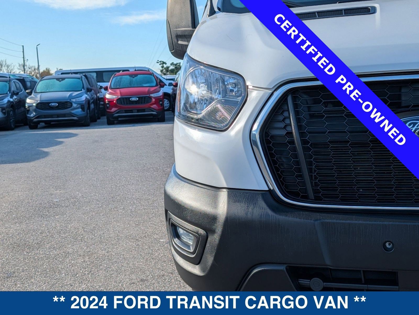 Certified 2024 Ford Transit 250 Low Roof w/ Exterior Upgrade Package image 9