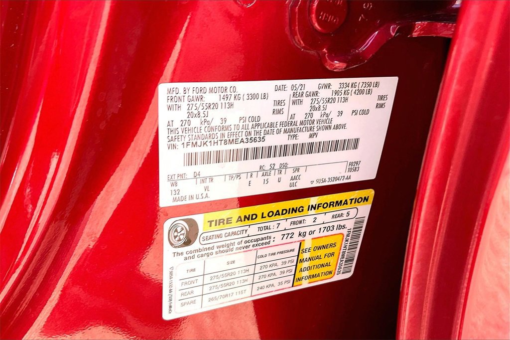 Certified 2021 Ford Expedition Max XLT image 16