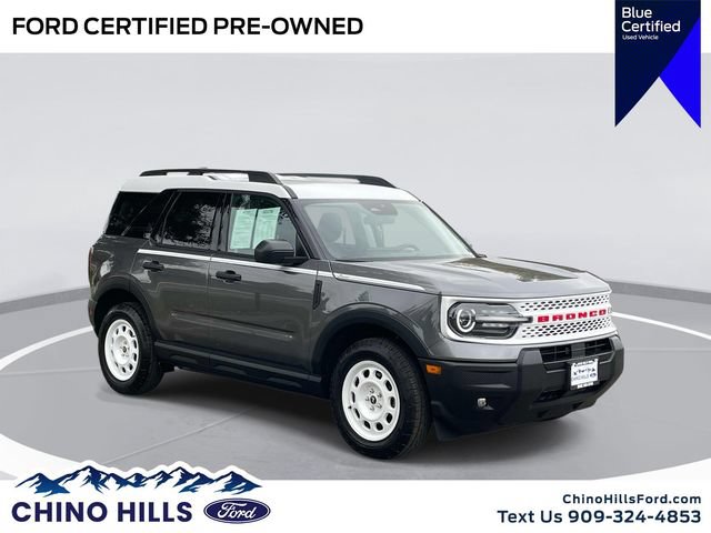 Certified 2025 Ford Bronco Sport Heritage w/ Convenience Package AWD/4WD image 1
