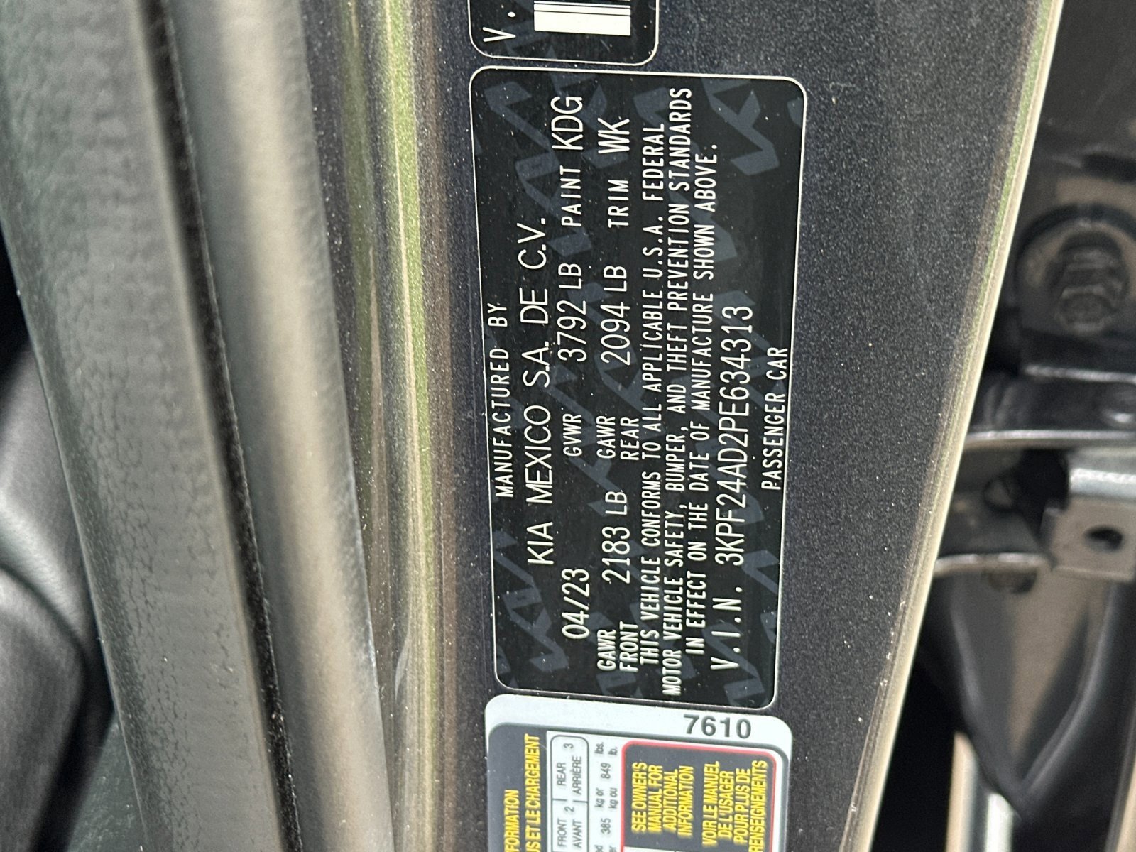 Used 2023 Kia Forte LXS image 25