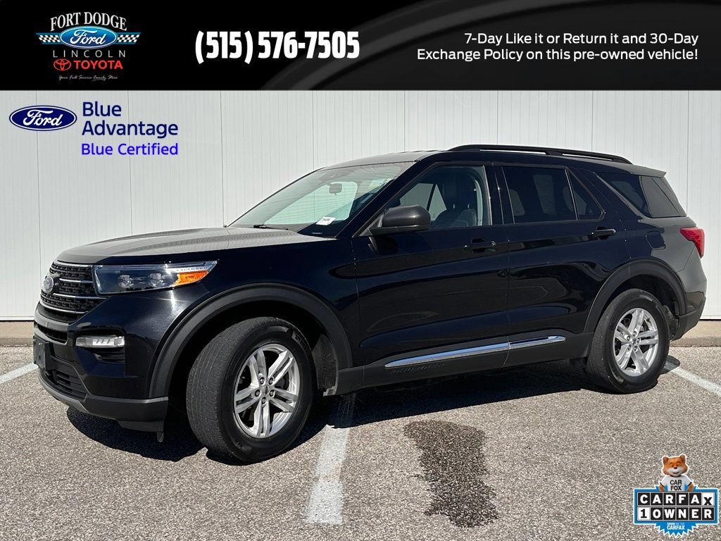 Certified 2022 Ford Explorer XLT w/ Equipment Group 202A AWD/4WD image 1