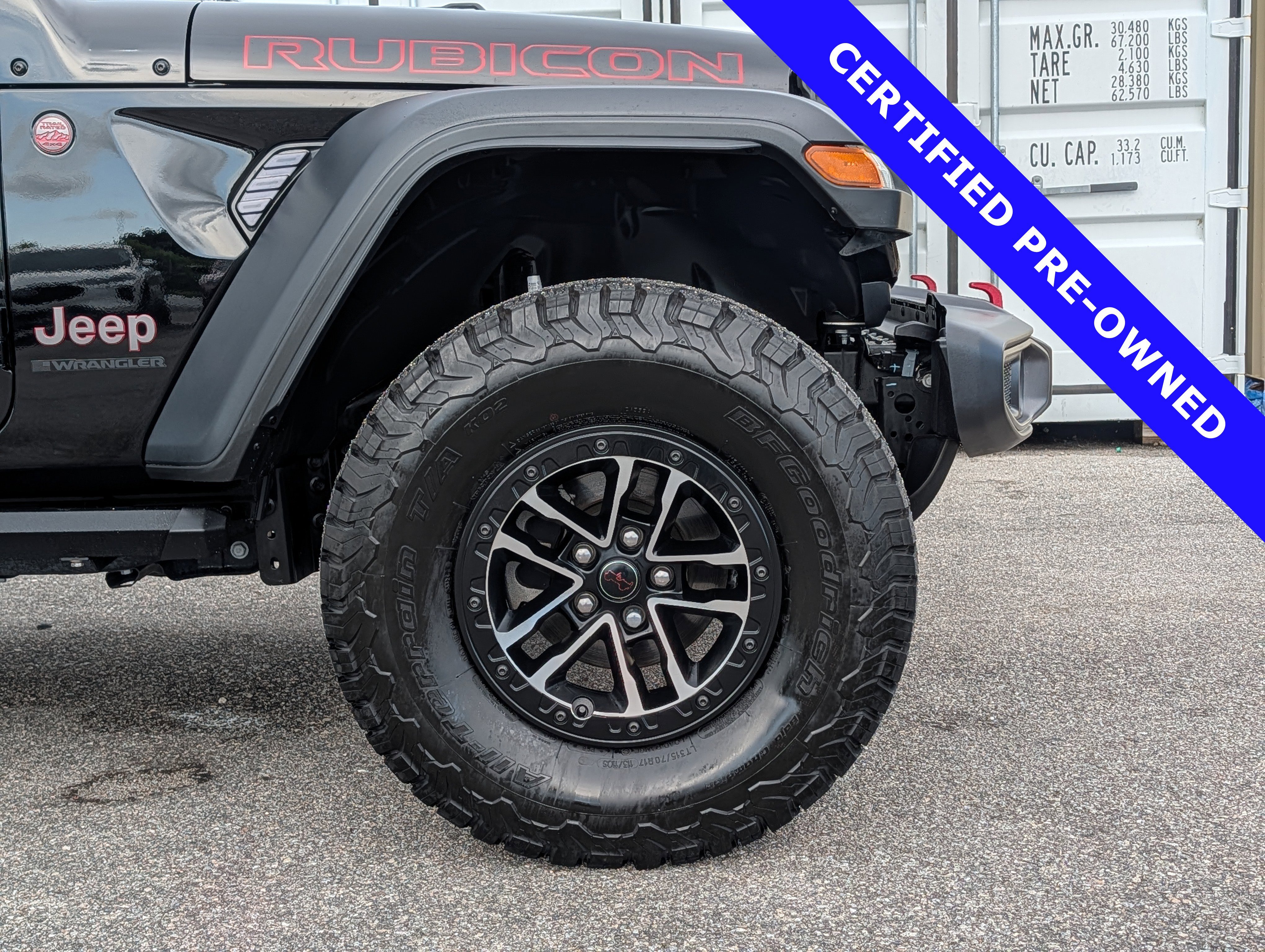 Used 2024 Jeep Wrangler Unlimited Rubicon w/ XTREMEE 35" Tire Package AWD/4WD image 11