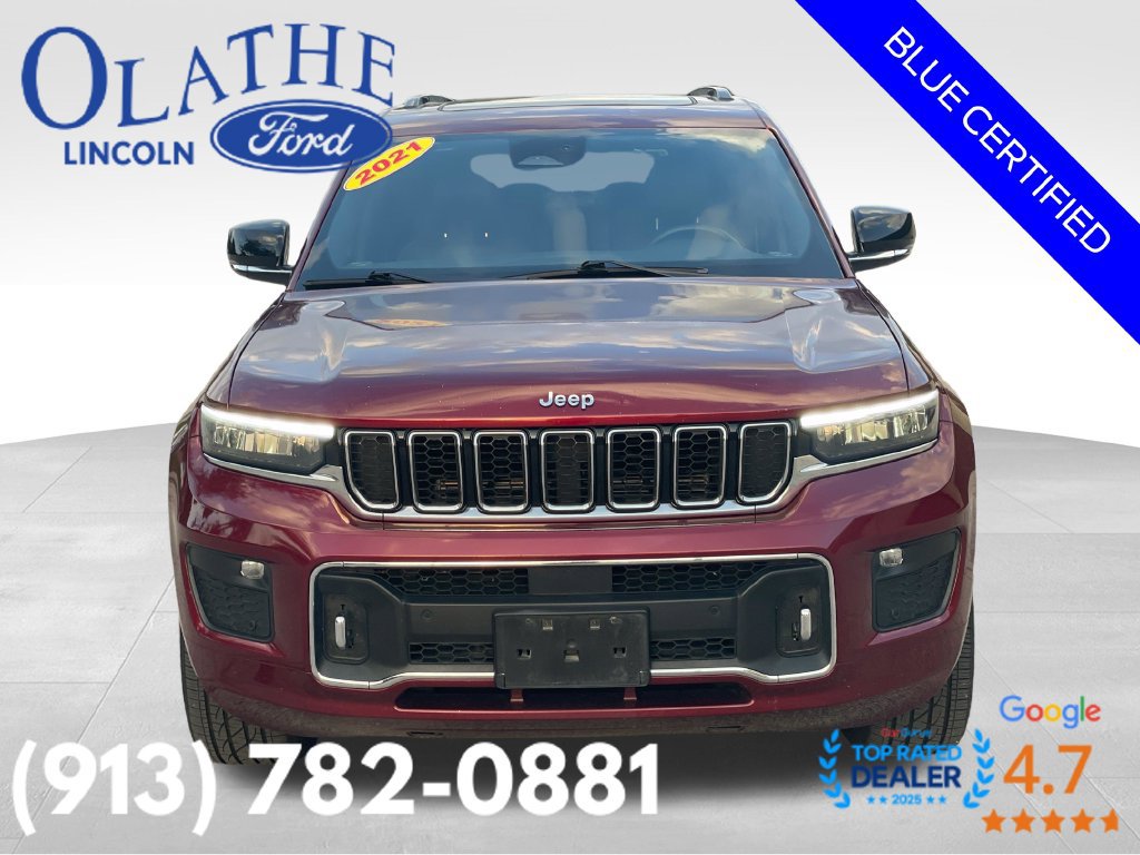 Used 2021 Jeep Grand Cherokee L Overland w/ Luxury Tech Group IV AWD/4WD image 9