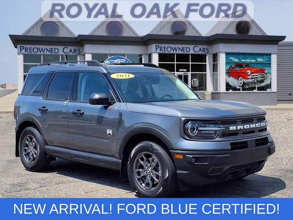 Certified 2021 Ford Bronco Sport Big Bend w/ Big Bend Package (96B)