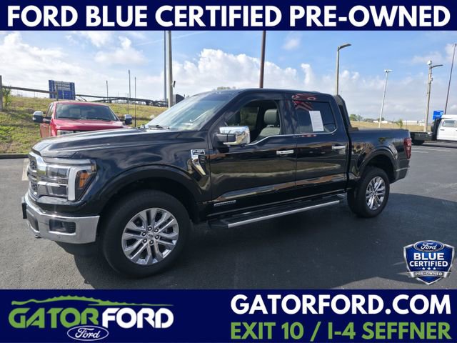 Certified 2025 Ford F150 Lariat w/ Equipment Group 501A Mid image 9