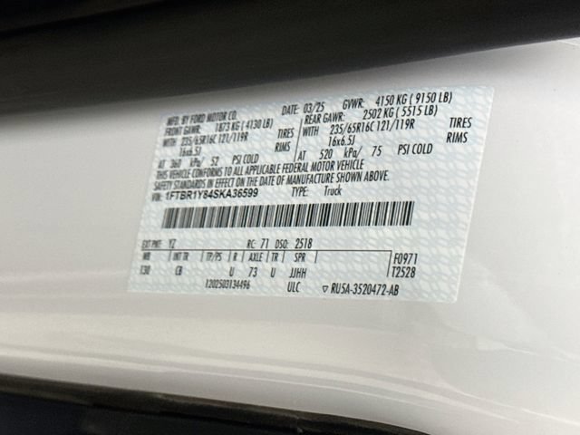 Certified 2025 Ford Transit 250 Low Roof w/ Exterior Upgrade Package RWD image 29
