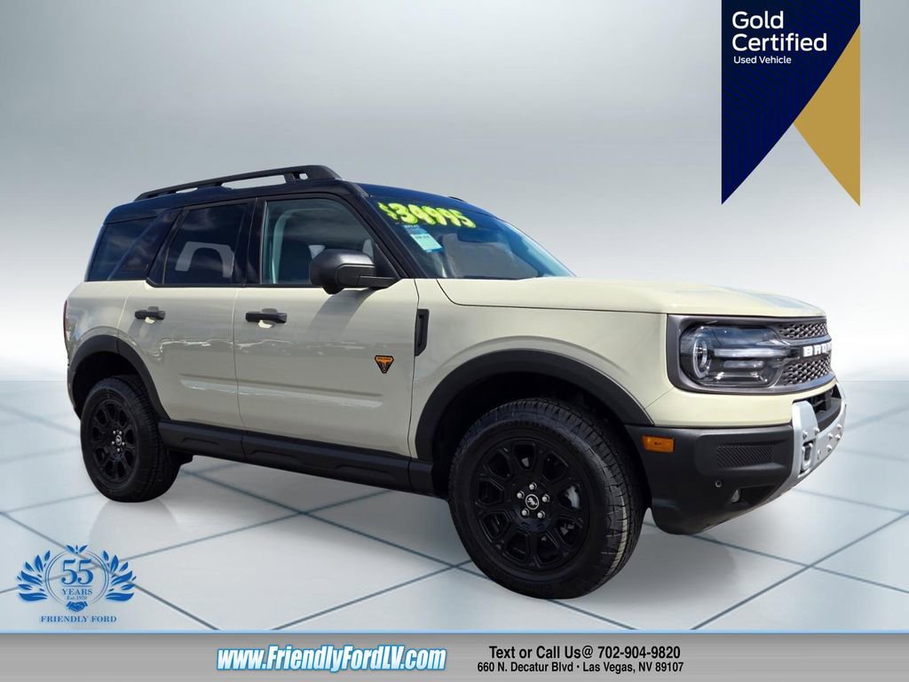 Certified 2025 Ford Bronco Sport Badlands w/ Badlands Tech Package AWD/4WD image 1