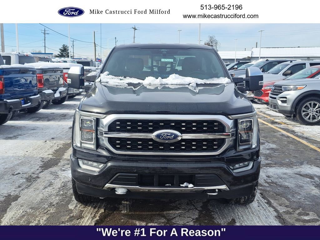 Certified 2021 Ford F150 Platinum w/ Equipment Group 701A High image 8