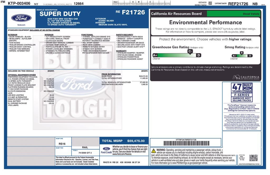 Certified 2024 Ford F350 XL w/ XL Chrome Package image 3