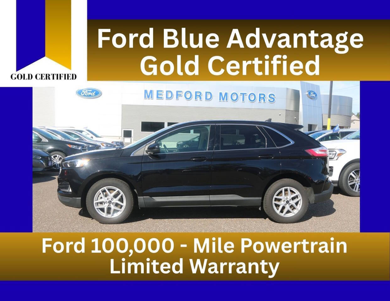 Certified 2024 Ford Edge SEL w/ Convenience Package AWD/4WD image 1