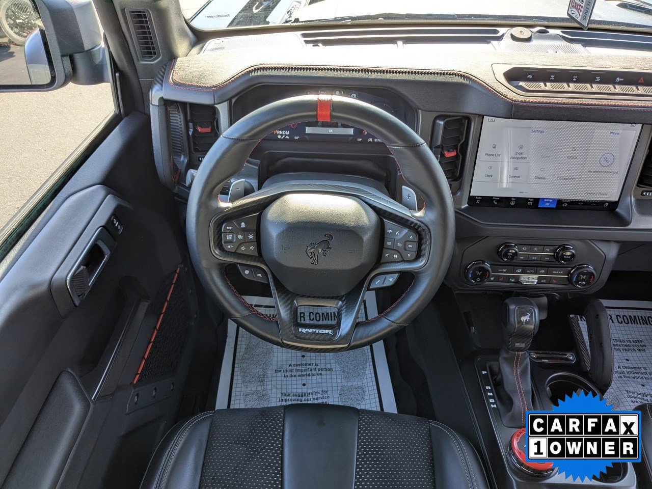 Certified 2025 Ford Bronco Raptor w/ Interior Carbon Fiber Pack image 17