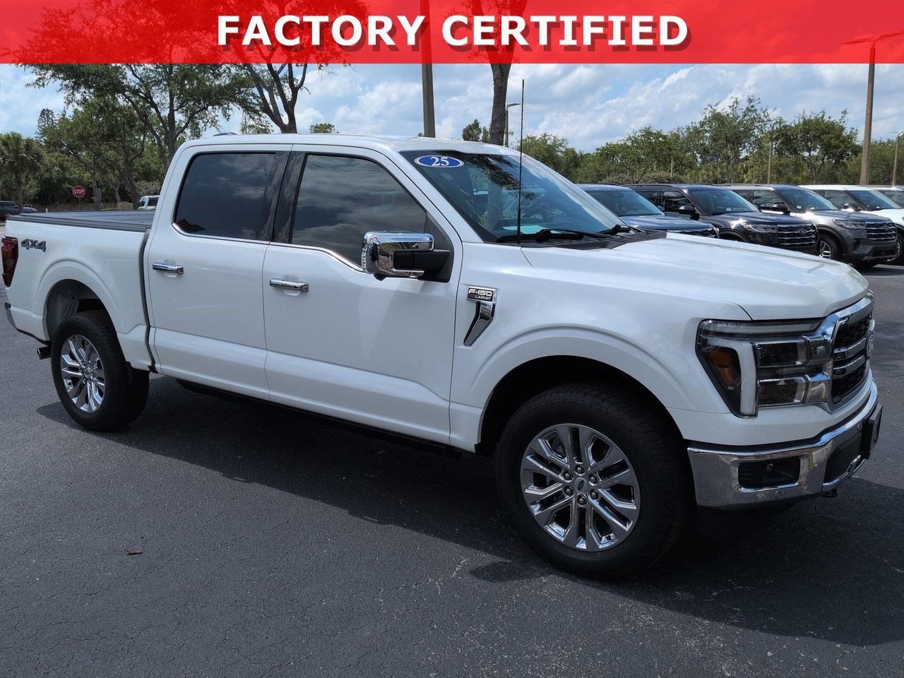Certified 2025 Ford F150 Lariat w/ Equipment Group 501A Mid AWD/4WD image 2