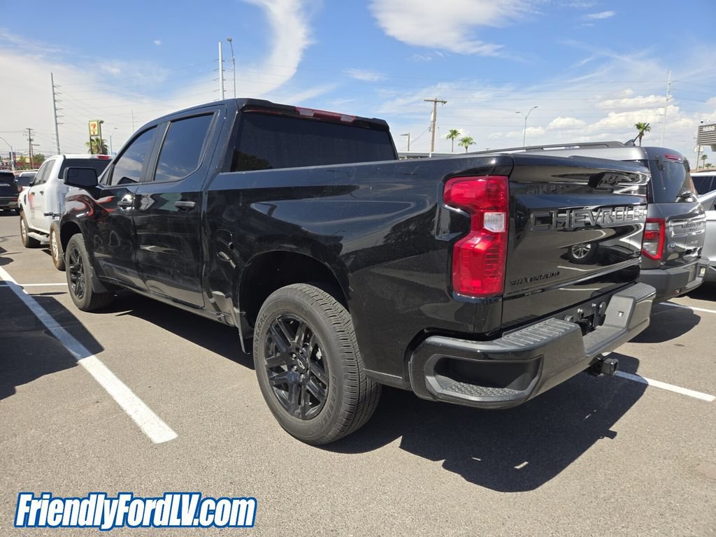 Used 2024 Chevrolet Silverado 1500 Custom w/ LPO, Dark Essentials Package RWD image 3