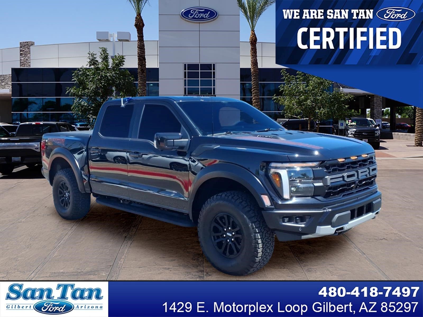 Certified 2025 Ford F150 Raptor