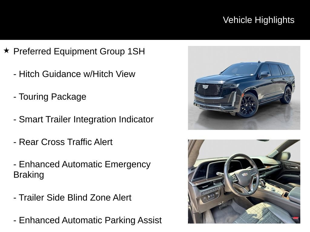 Used 2023 Cadillac Escalade Sport Platinum w/ LPO, ONYX Package AWD/4WD image 16