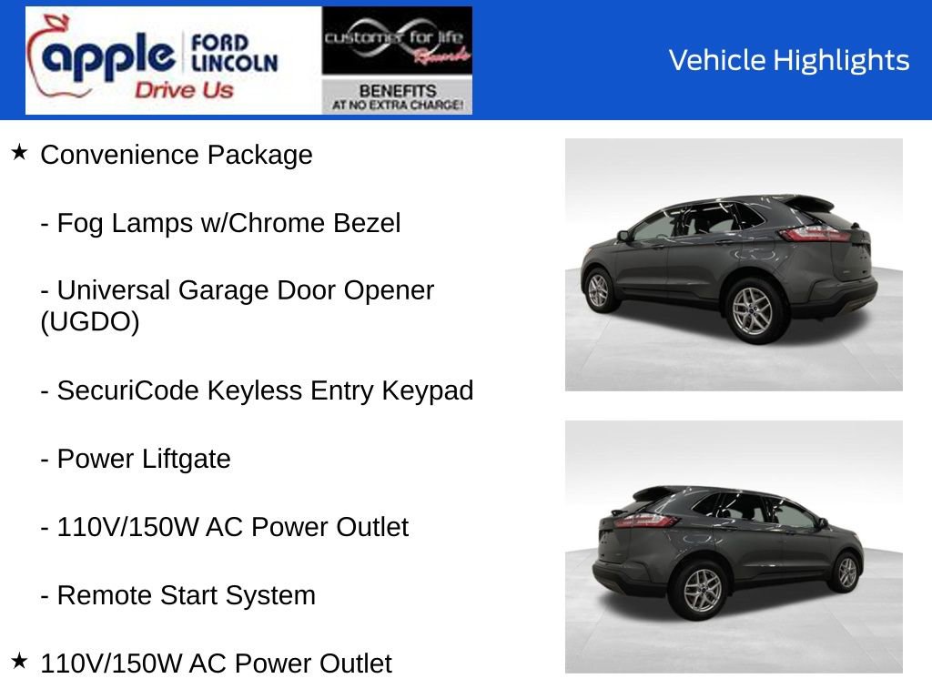 Certified 2022 Ford Edge SEL w/ Convenience Package image 12