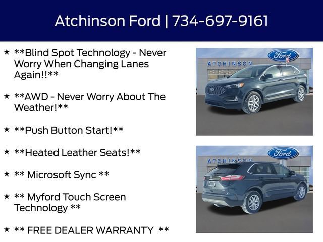 Certified 2024 Ford Edge SEL w/ Convenience Package image 8