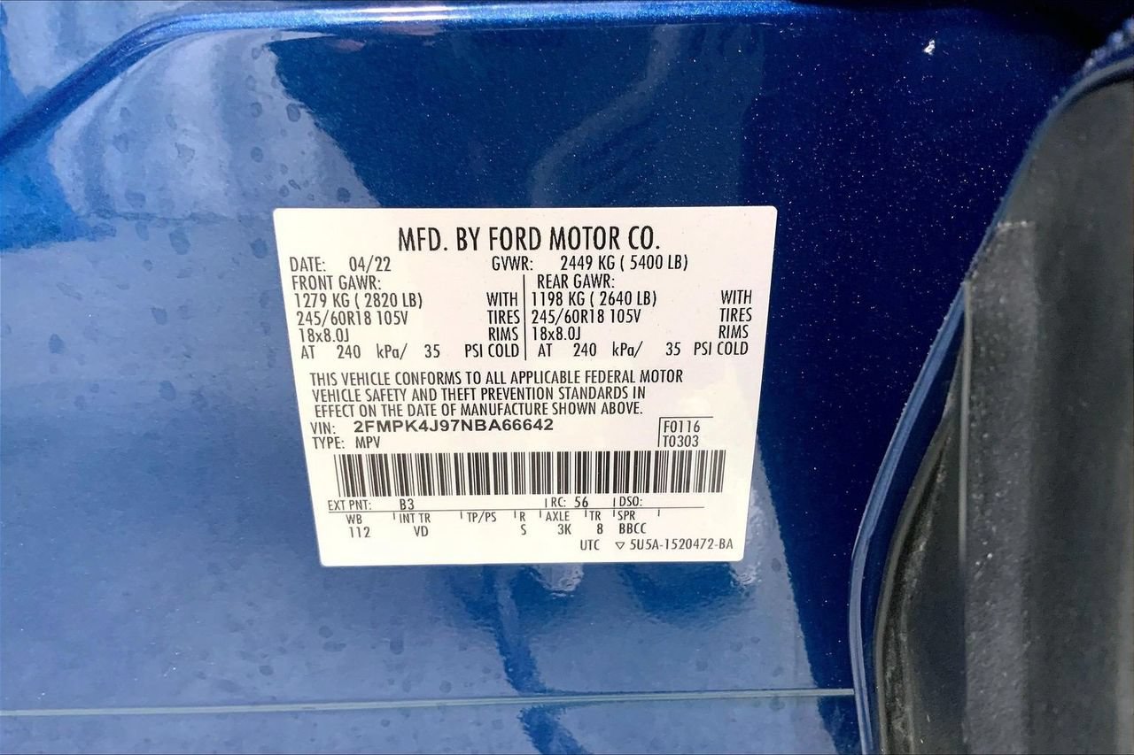 Certified 2022 Ford Edge SEL w/ Convenience Package AWD/4WD image 33