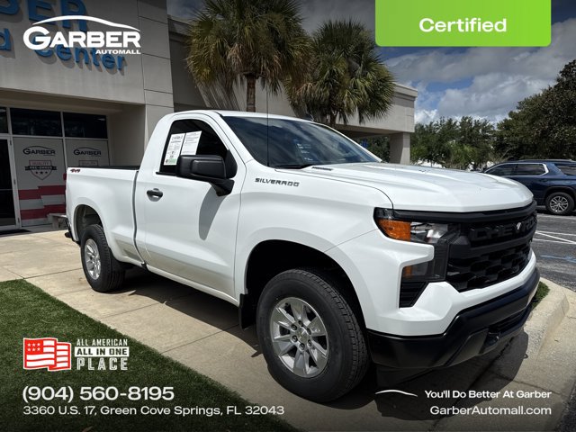 Used 2025 Chevrolet Silverado 1500 W/T w/ Trailering Package AWD/4WD image 1