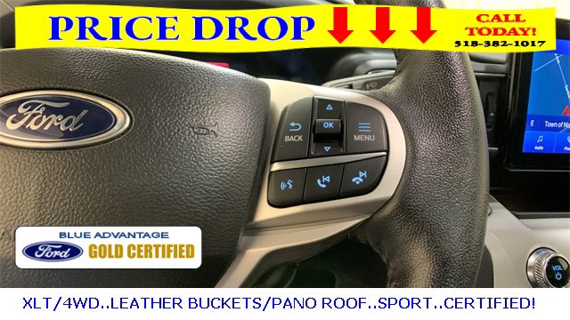 Certified 2023 Ford Explorer XLT w/ Equipment Group 202A image 38