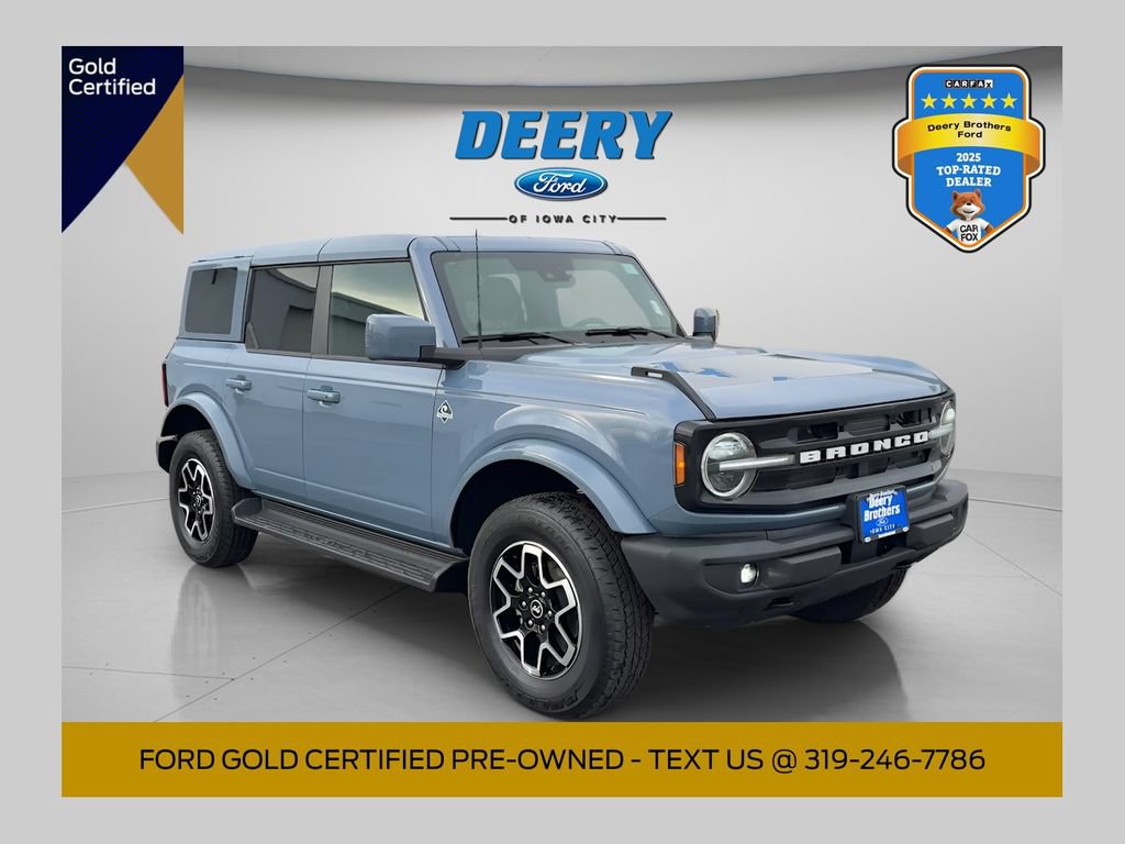 Certified 2025 Ford Bronco Outer Banks
