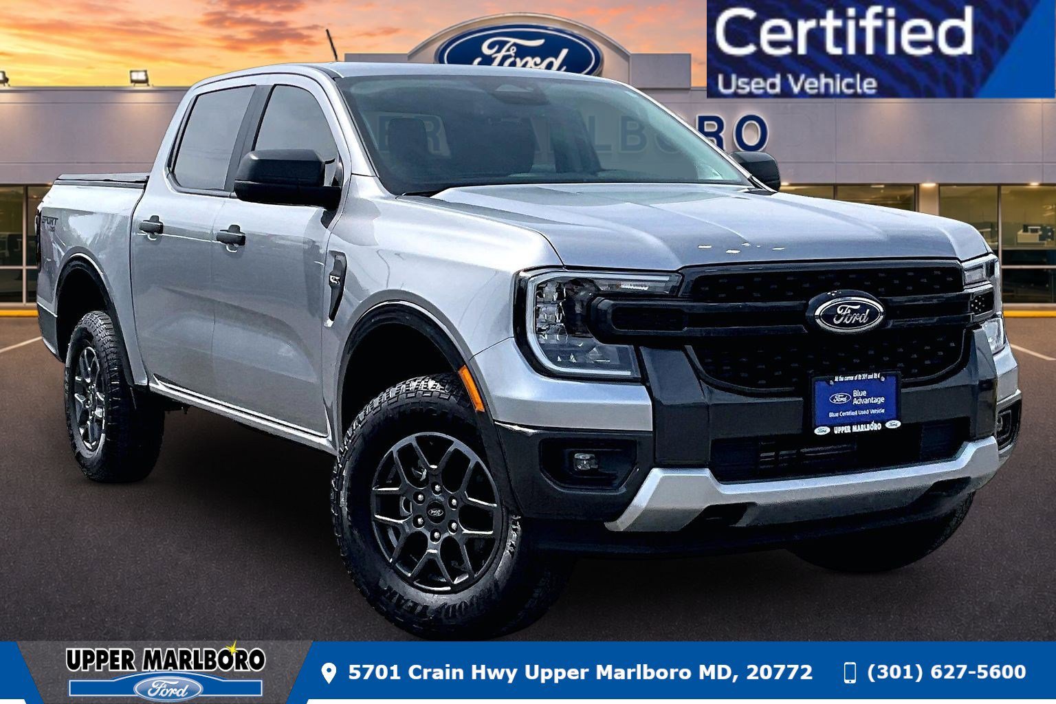 Certified 2024 Ford Ranger XLT w/ Trailer Tow Package