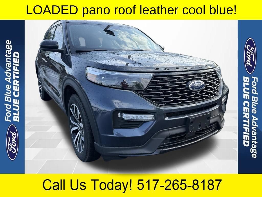 Certified 2024 Ford Explorer ST-Line w/ Class IV Trailer Tow Package