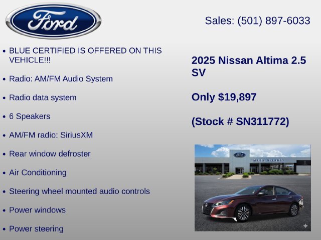 Used 2025 Nissan Altima 2.5 SV FWD image 6