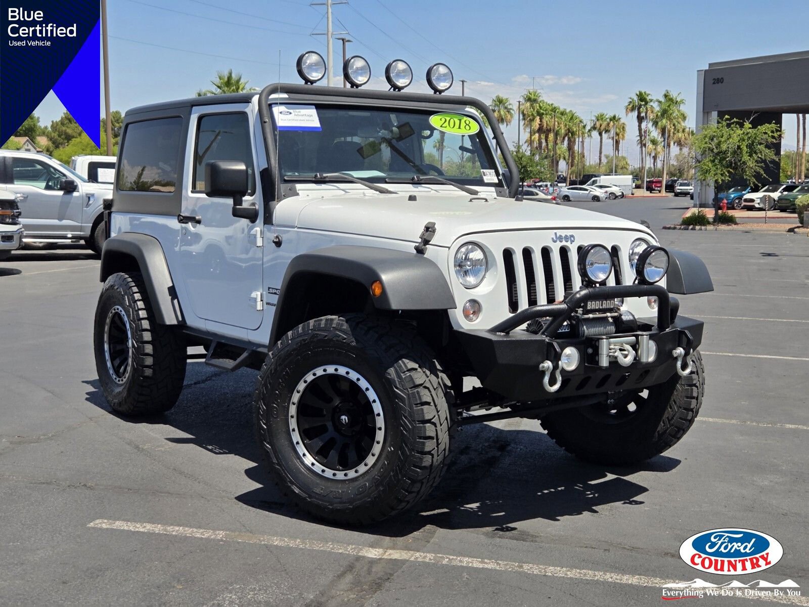 Used 2018 Jeep Wrangler Sport w/ Connectivity Group AWD/4WD video 1