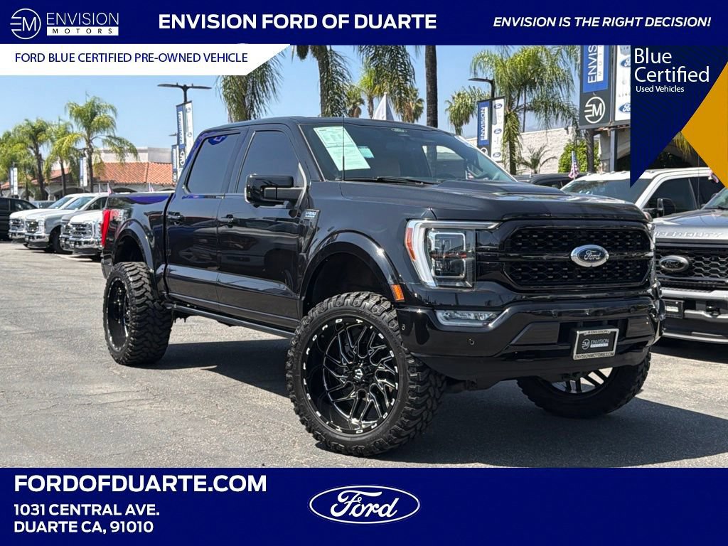 Certified 2021 Ford F150 Platinum w/ Equipment Group 701A High