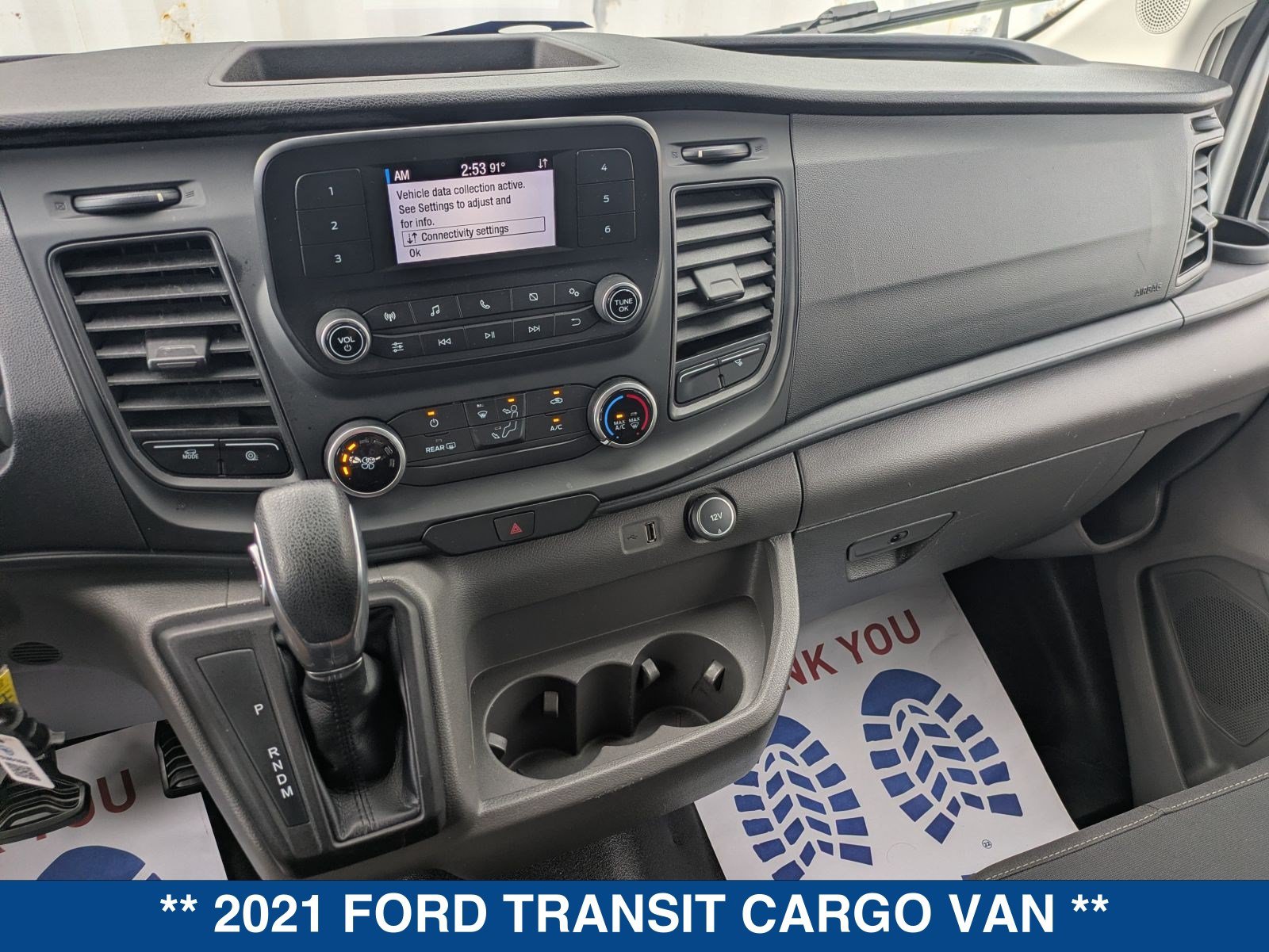 Certified 2021 Ford Transit 250 Low Roof w/ Exterior Upgrade Package RWD image 27