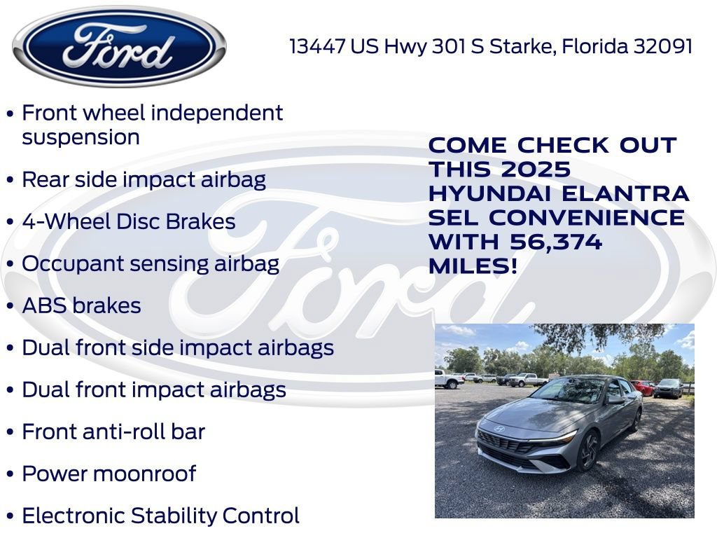 Used 2025 Hyundai Elantra SEL FWD image 20