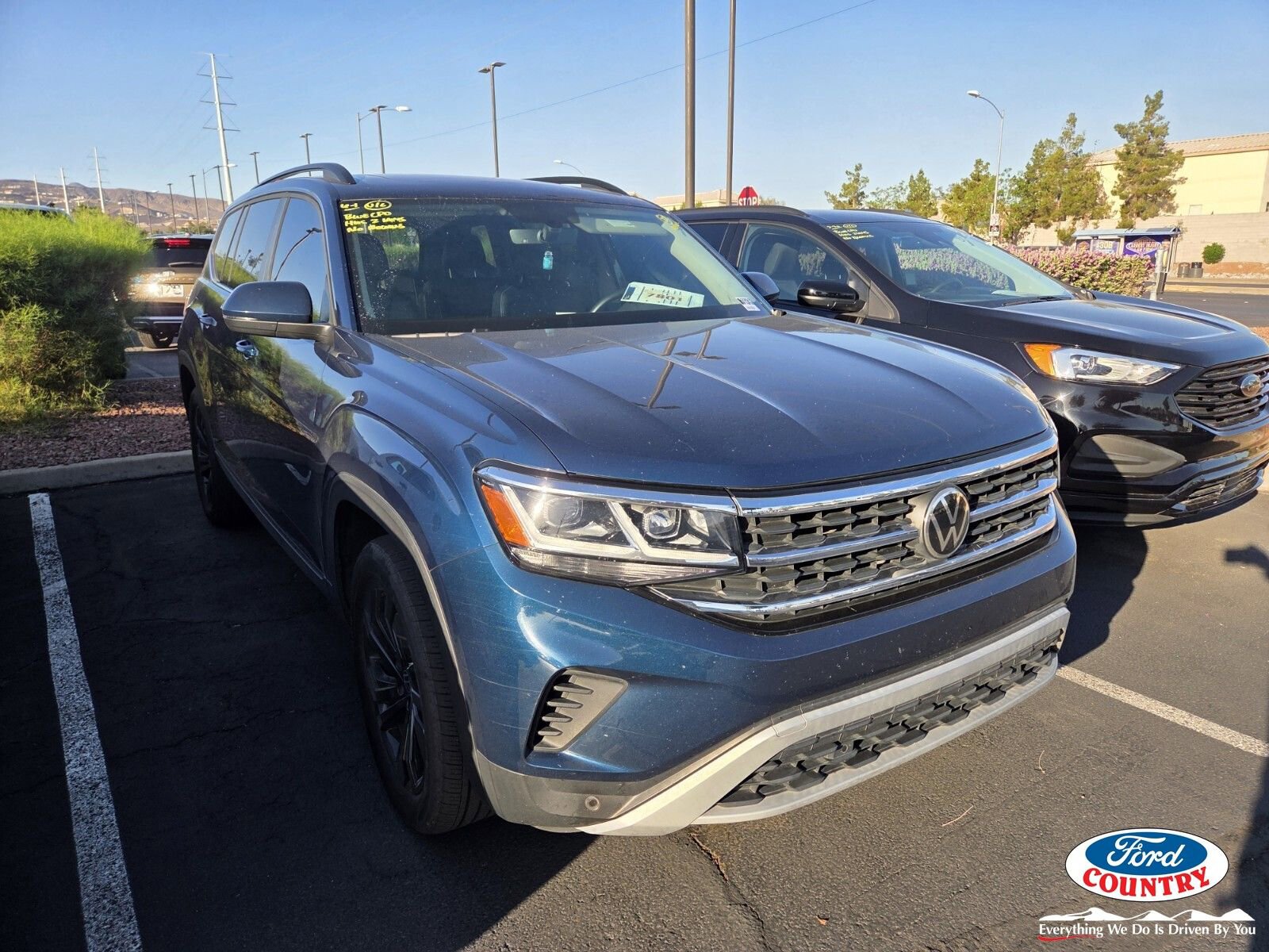 Used 2022 Volkswagen Atlas SE w/ Panoramic Sunroof Package AWD/4WD image 1