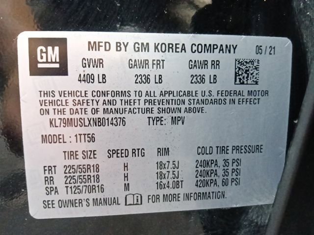 Used 2022 Chevrolet TrailBlazer RS w/ Sun and Liftgate Package image 35