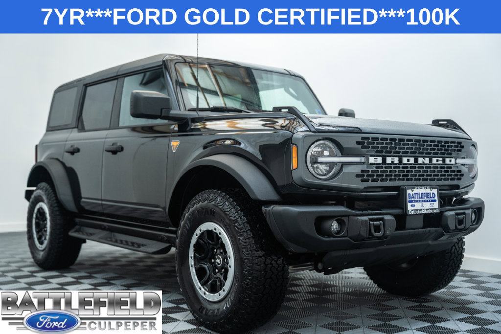 Certified 2026 Ford Bronco Badlands w/ Sasquatch Package