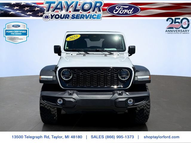 Used 2025 Jeep Wrangler Unlimited Sport AWD/4WD image 2