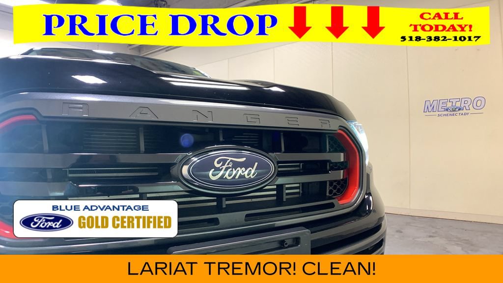 Certified 2023 Ford Ranger Lariat w/ Tremor Off-Road Package AWD/4WD image 47