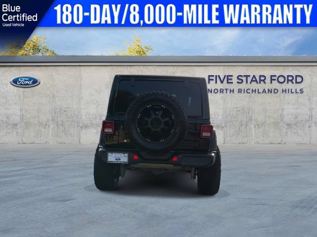 Used 2020 Jeep Wrangler Unlimited Sahara w/ Uconnect 4C Nav & Sound Group AWD/4WD image 9