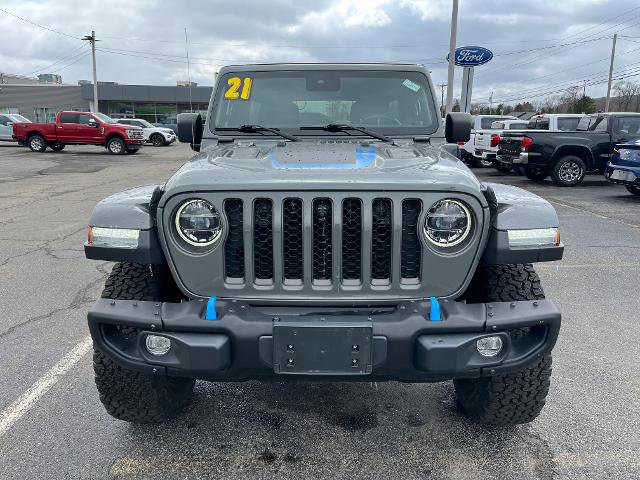 Used 2021 Jeep Wrangler Unlimited Rubicon 4xe w/ Steel Bumper Group AWD/4WD image 6