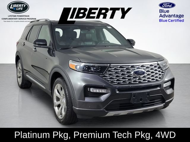 Certified 2020 Ford Explorer Platinum w/ Premium Technology Package