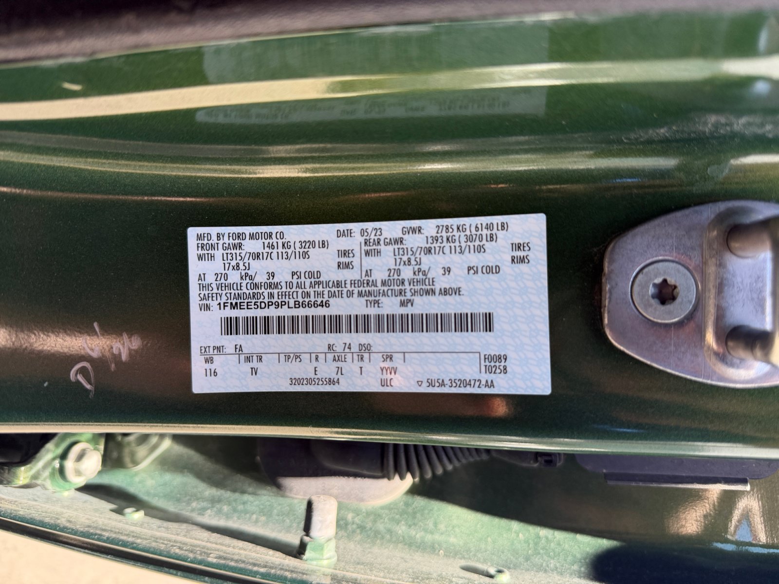 Certified 2023 Ford Bronco Wildtrak AWD/4WD image 34