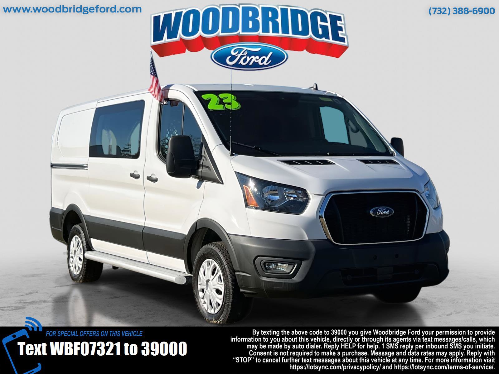 Certified 2023 Ford Transit 250 T-250 130 Low Rf 9070 GVWR RW w/ Exterior Upgrade Package