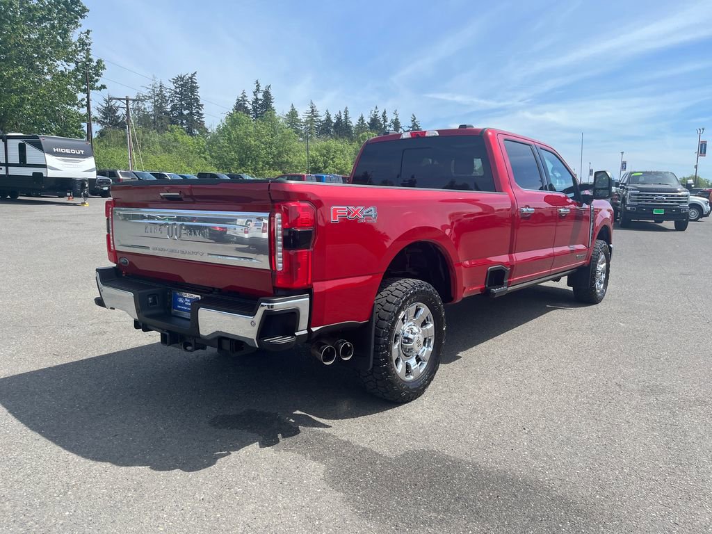 Certified 2024 Ford F350 King Ranch w/ Chrome Package AWD/4WD image 8