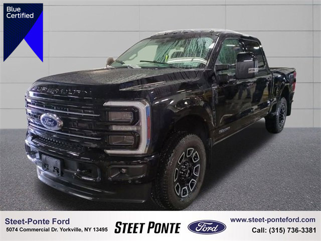 Certified 2025 Ford F350 Platinum w/ Snow Plow Prep Package