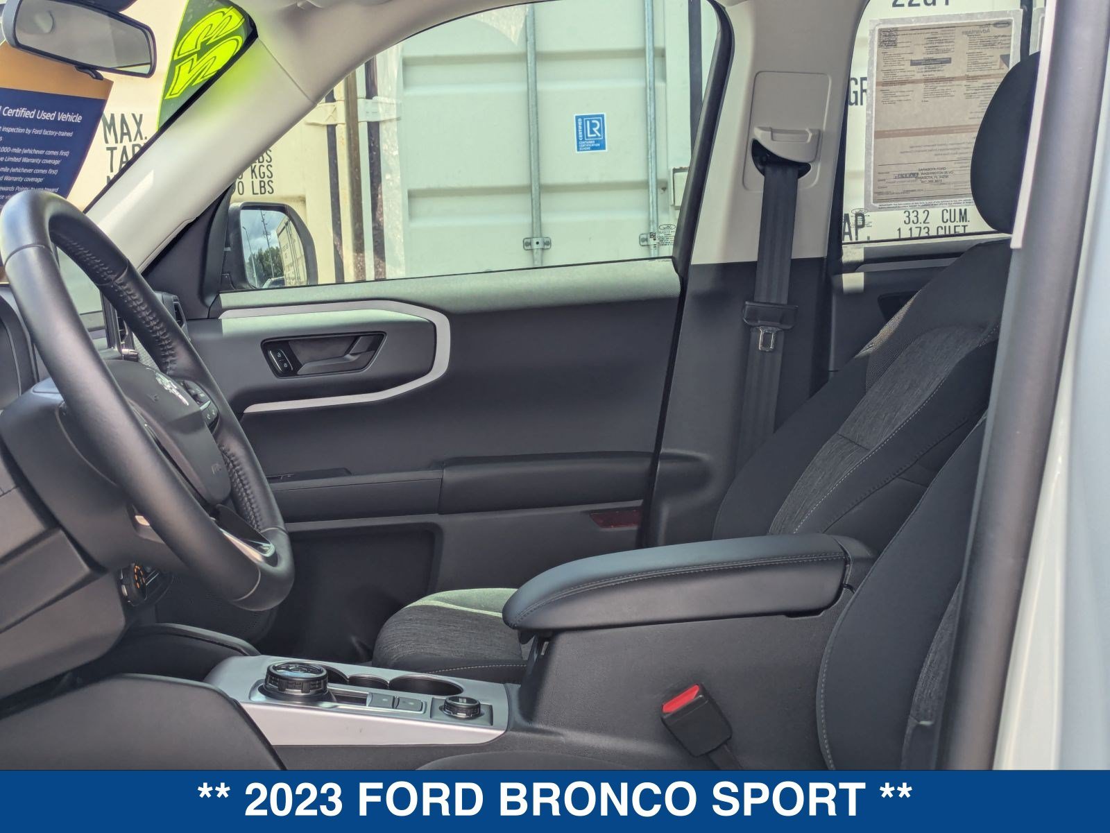 Certified 2023 Ford Bronco Sport Big Bend w/ Convenience Package AWD/4WD image 20