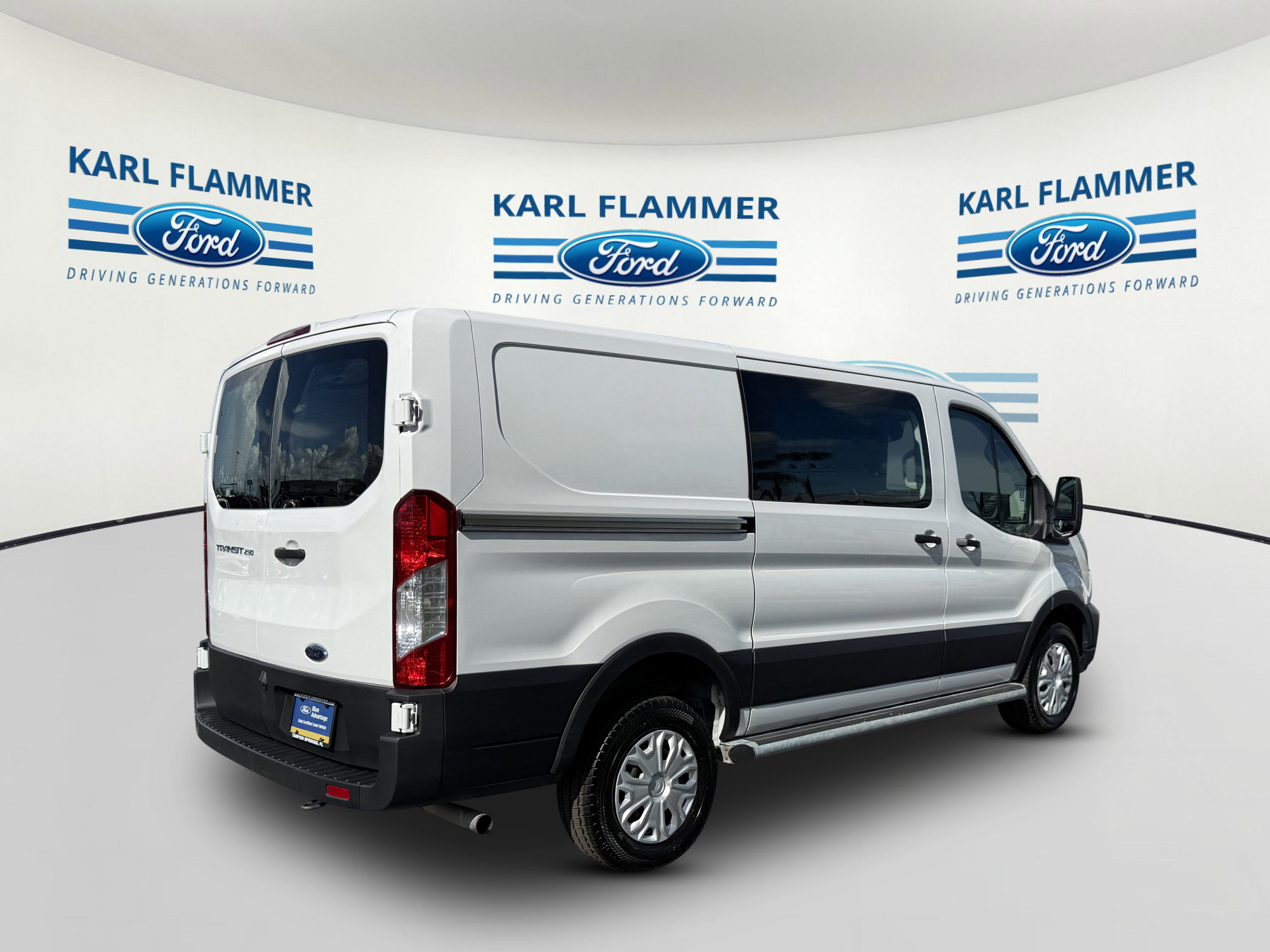 Certified 2025 Ford Transit 250 Low Roof w/ Exterior Upgrade Package RWD image 3